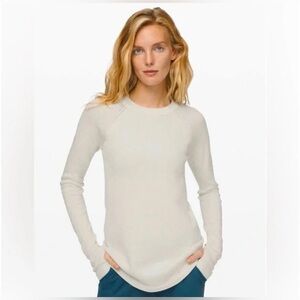 Lululemon Sit In Lotus Sweater beige/ivory